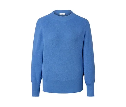 Feinstrickpullover, blau