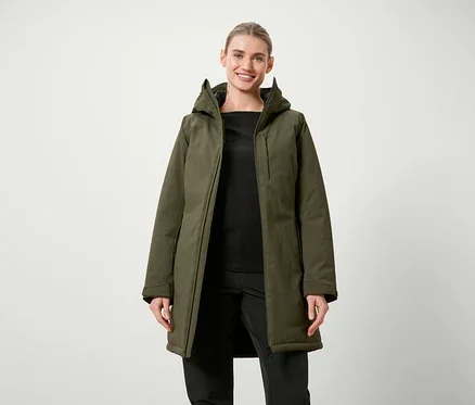 Thermo-Mantel, khaki