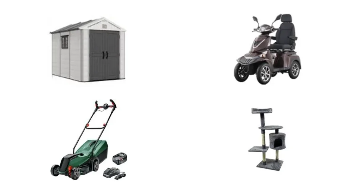 Norma24.de Deals am 23.07.2026: Kunststoff Gerätehaus Hanoi & E-Seniorenmobil Aktiv Mobil