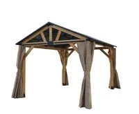 Pavillon KENT ca. 355 x 298 x 265 cm - Anthrazit