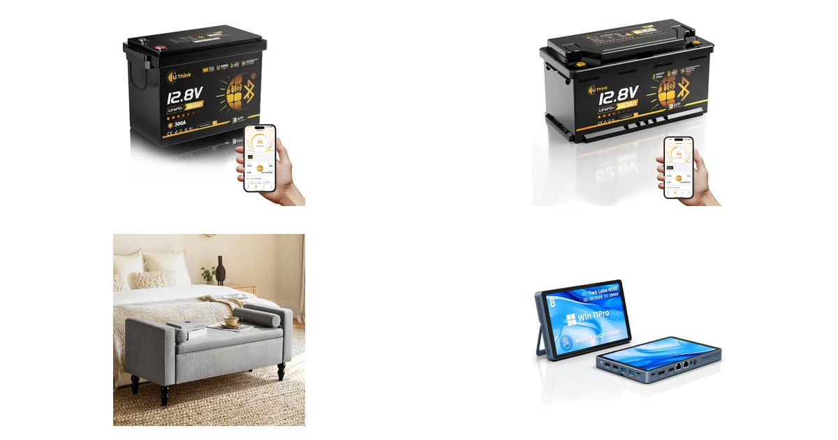 Blitzangebot: 12V 314Ah Mini Pro LiFePO4 Batterie mit Bluetooth U (Amazon) am 24.07.2026
