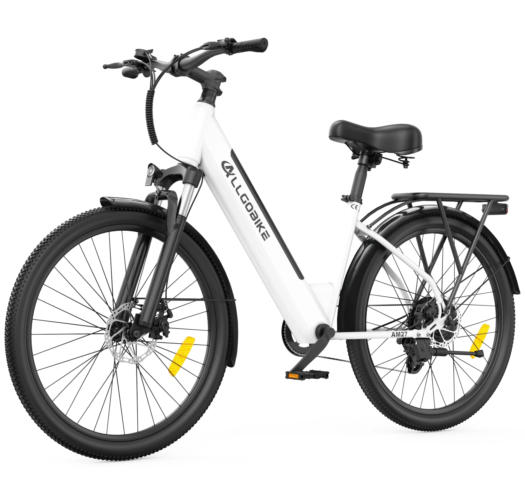 CHEEVALRY AM27 Elektrofahrrad 27,5 Zoll E-Bike für Damen und Herren 250W Motor 36V 15Ah Akku 25 km/h 7-Gang-Schaltung 3 Unterstützungsstufen Scheibenbremsen LED-Beleuchtung