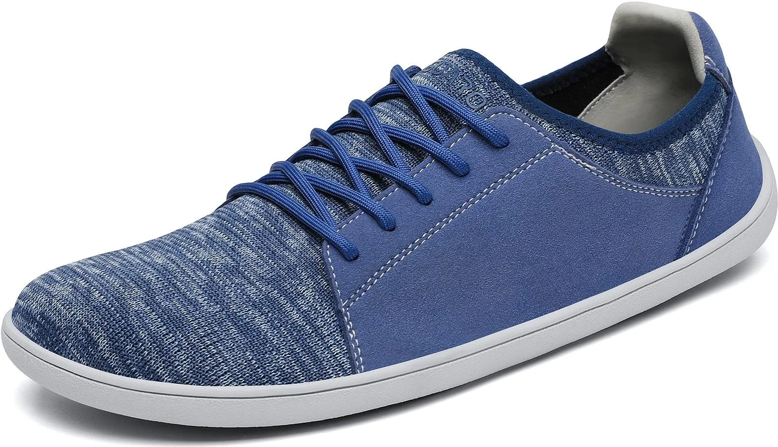 SAGUARO Unisex Barfußschuhe Free Walker Luck III-Knit Breiter Zehenbox Outdoor Walkingschuhe,Gr.36-48