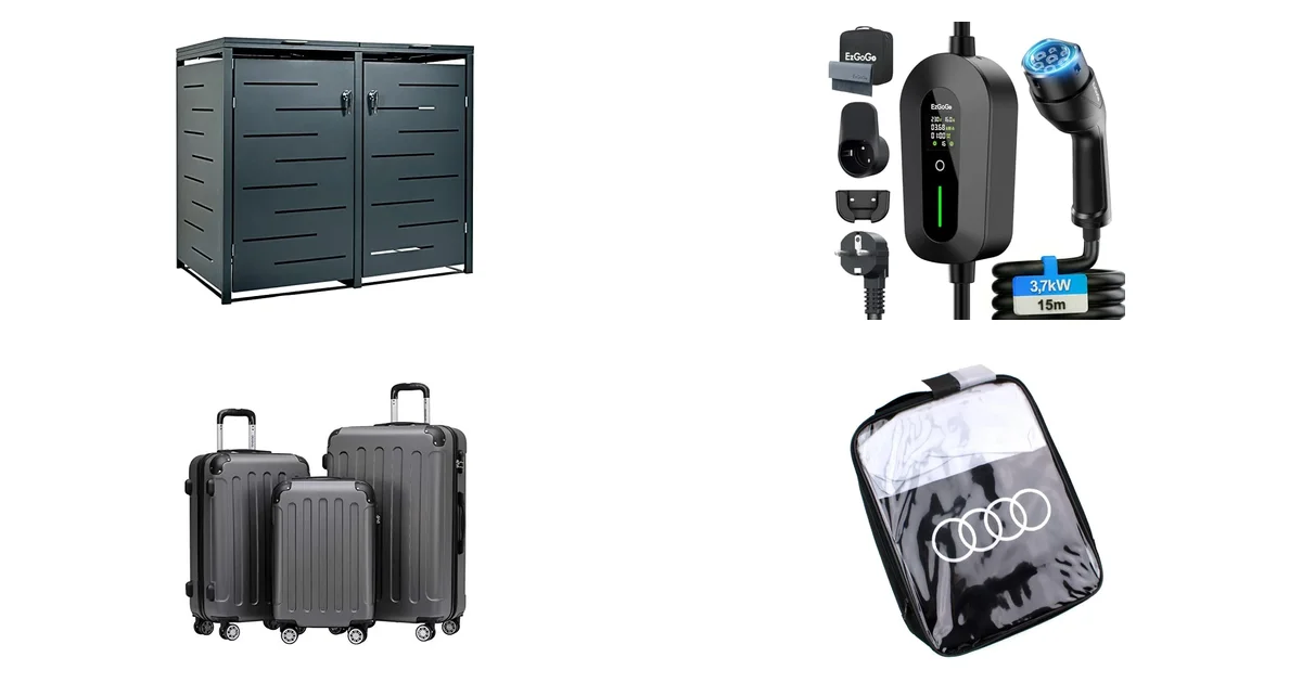 Amazon-Heißeste Deals am 26.07.2026: STILISTA Mülltonnenverkleidung und EzGoGo Typ 2