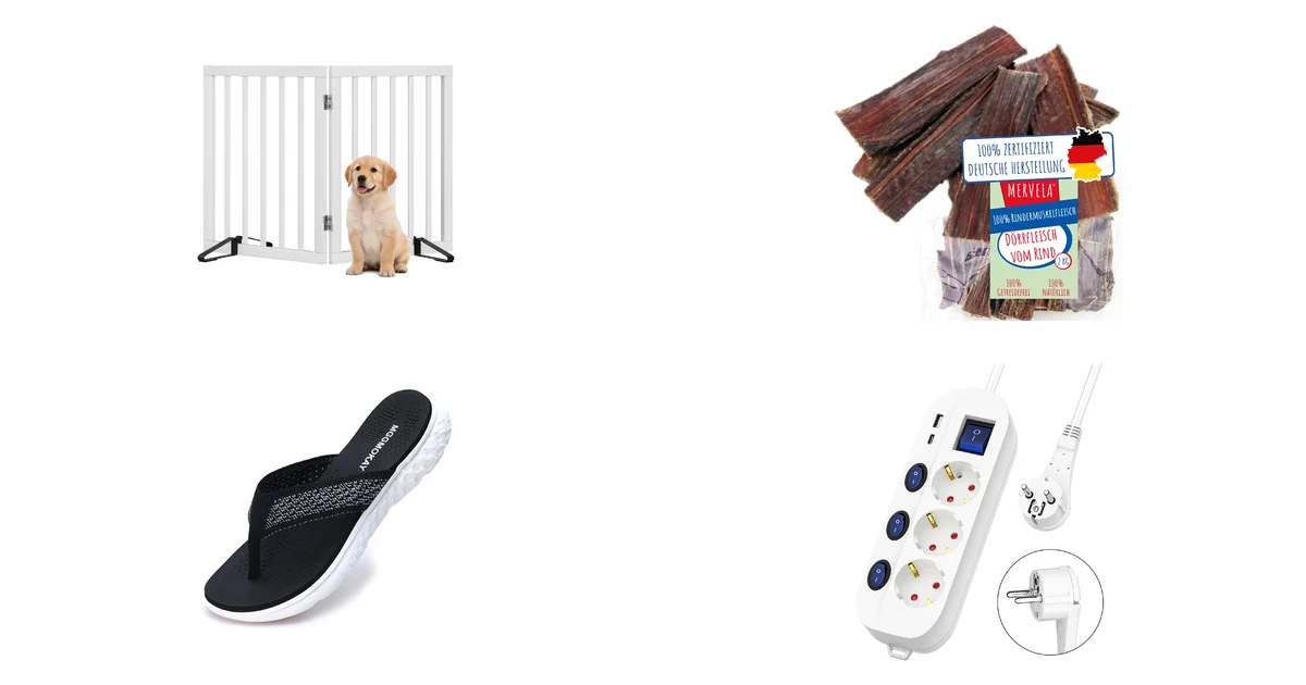 Hundegitter Freistehend für Türen und Dörrfleisch Hunde 27.07.2026 Blitzangebot auf Amazon