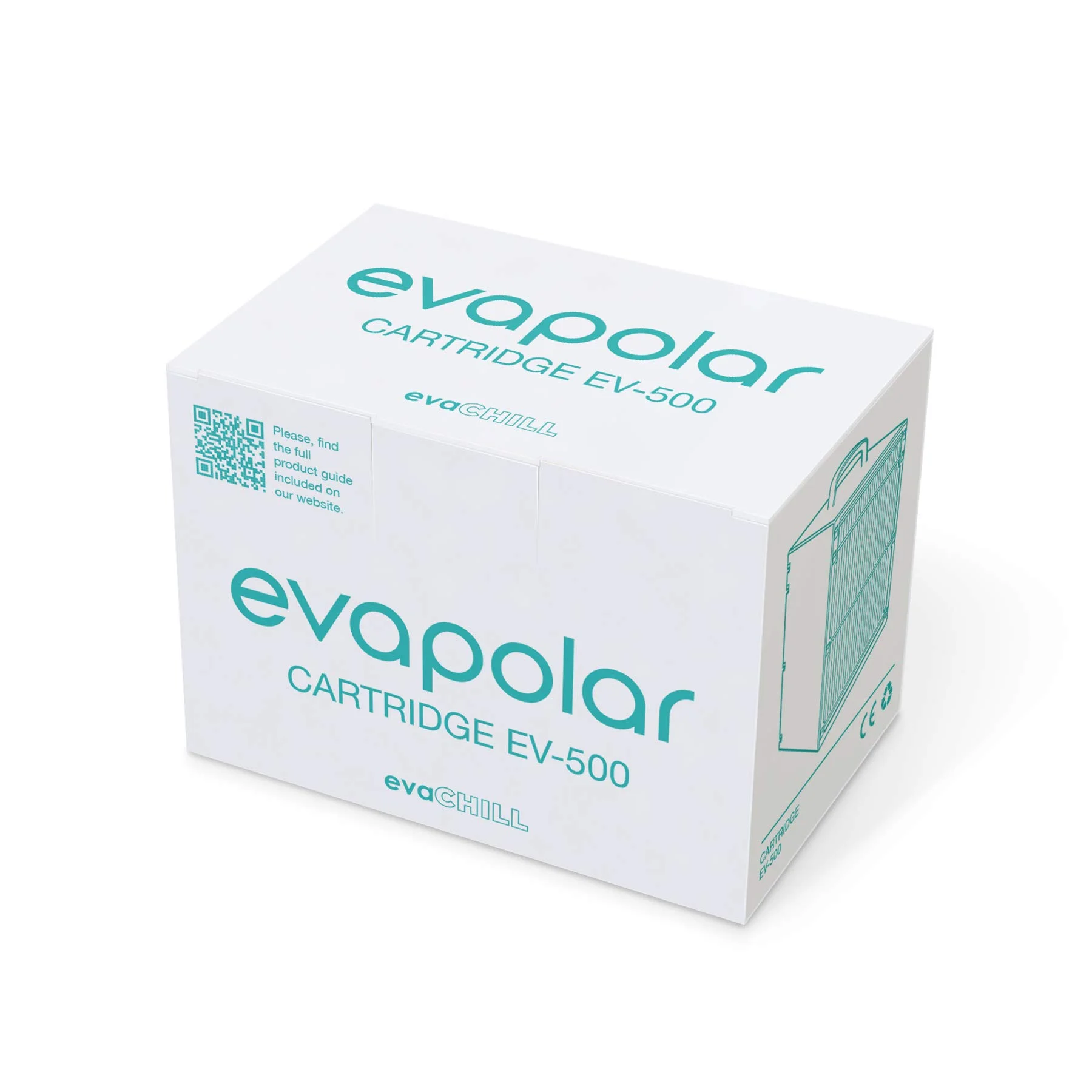 Evapolar evaCHILL Replacement Evaporative Cartridge, Black, Schwarz