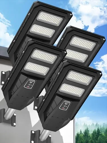 Ofuray Solar Straßenlaterne für Außen, Of-DE-SL-LT001-1P-HBFT