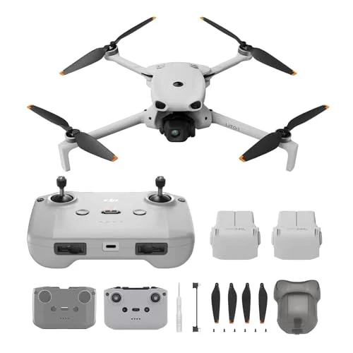 DJI Lito 1 Combo mit 2 Akkus Bundle, Drohne mit 4K Kamera, Hinderniserkennung, ActiveTrack, 4K Video & 8K Foto, Leicht, 15 km Videoübertragung, C0