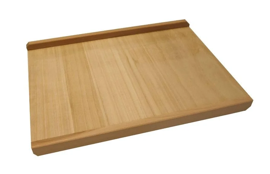 CULIMI Holzbackbrett - Teigbrett Nudelbrett 70x50 cm Brotbretter Holz Küchenutensilien - Holzbrett zum Ausrollen des Teigs