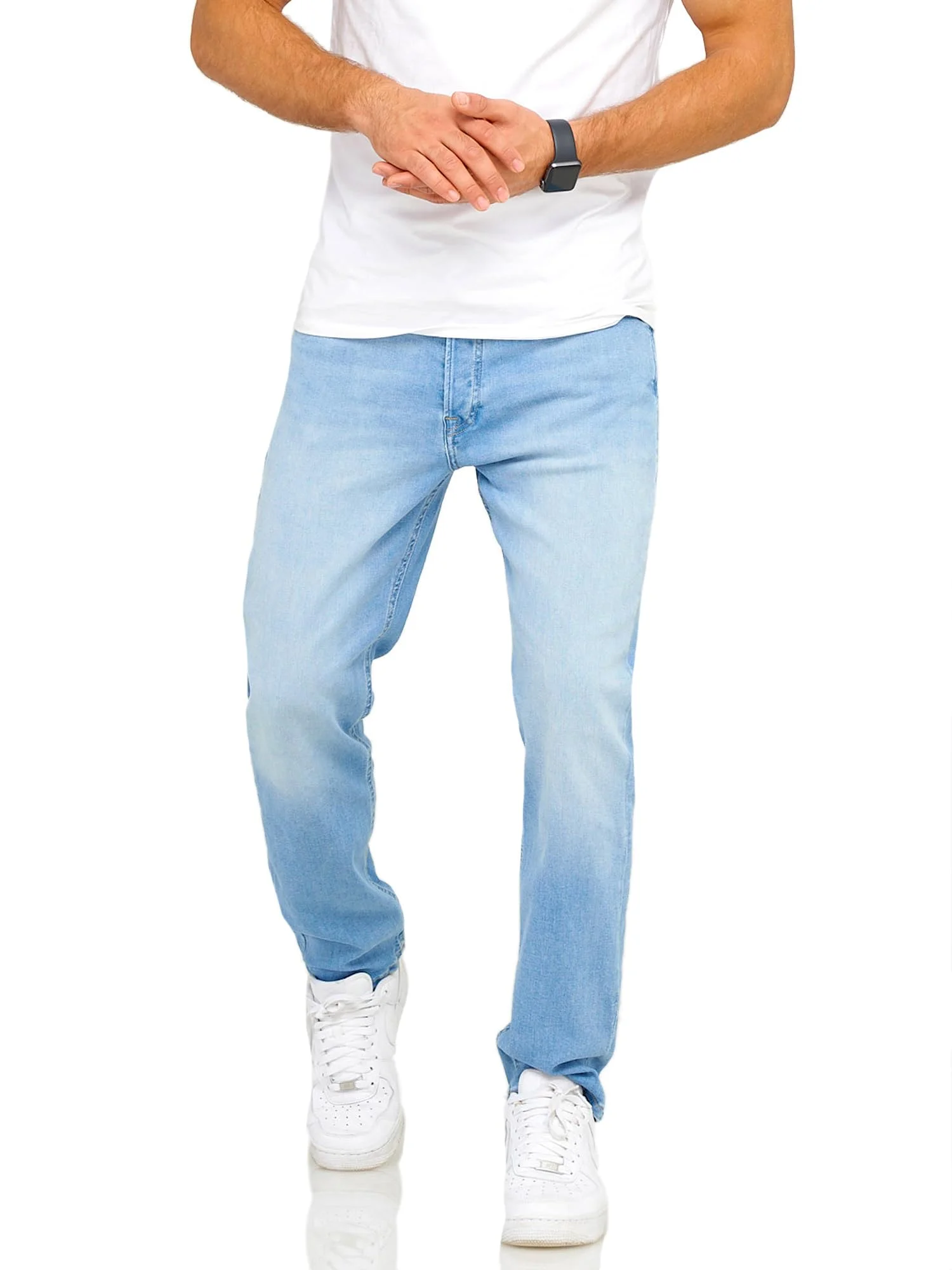 JACK & JONES Infinity Herren Jeans Mike ARIS Comfort Fit Denim Herrenhose