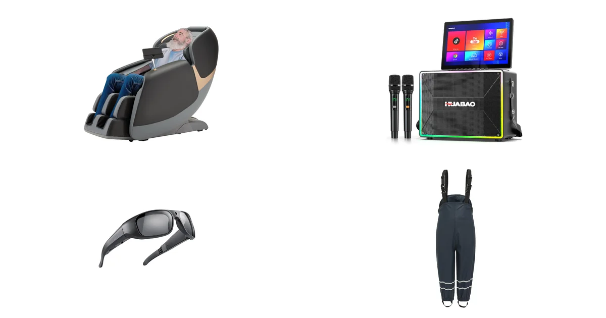 Top-Produkte Blitzdeal: ROTAI Massagesessel und HUABAO Karaoke-Maschine am 30.07.2026