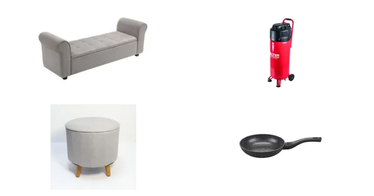 Norma24.de Deals 30.07.2026: Truhenbank Bettbank Sitzbank Polsterbank + Kompressor 50 L