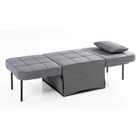 2 in 1 Schlafsofa, ca. 67 x 76 x 41 cm - Dunkelgrau