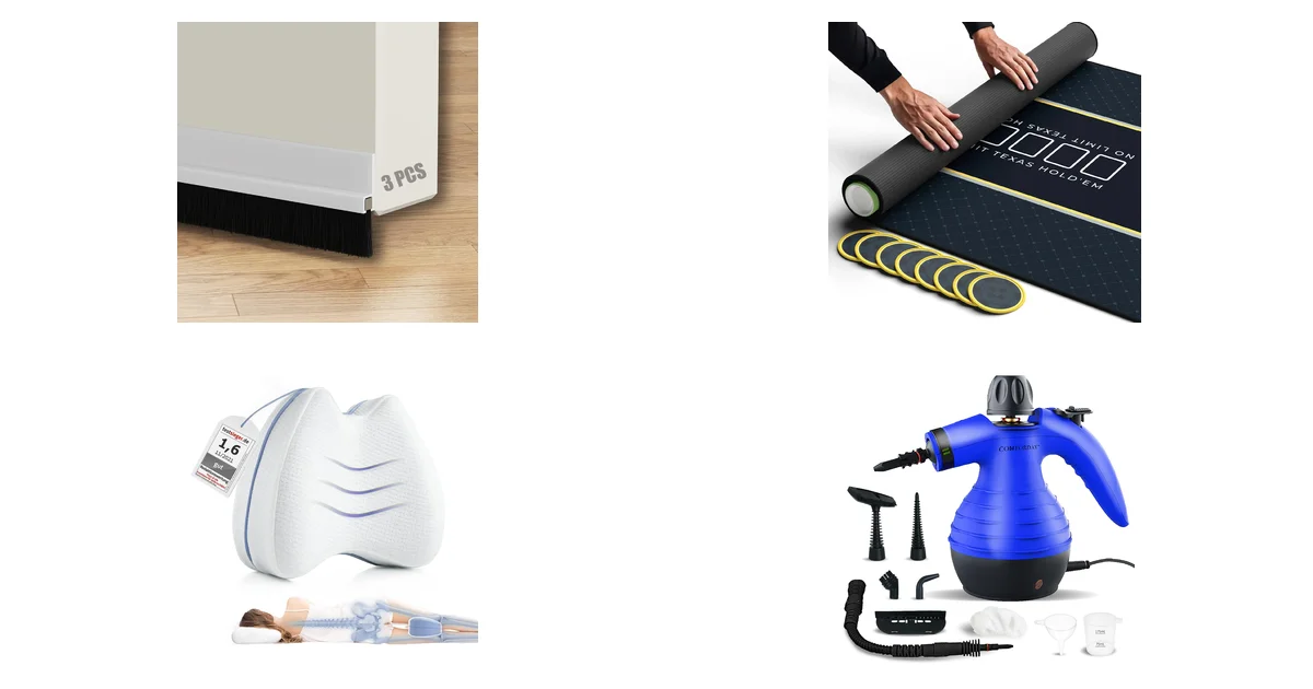 Top-Produkte beim Blitzangebot: FFPMYF Bürstendichtung Türleiste + Newverest Tischauflage