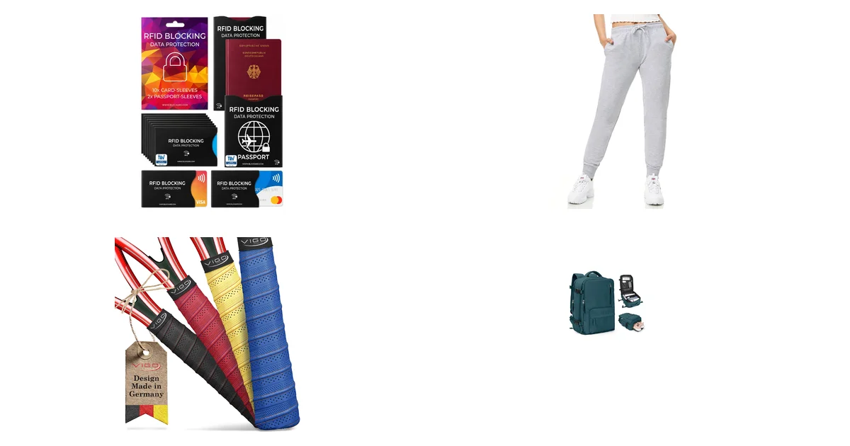 Amazon Blitzangebot am 02.08.2026: TÜV geprüfte RFID Blocker Kartenhülle und Jogginghose
