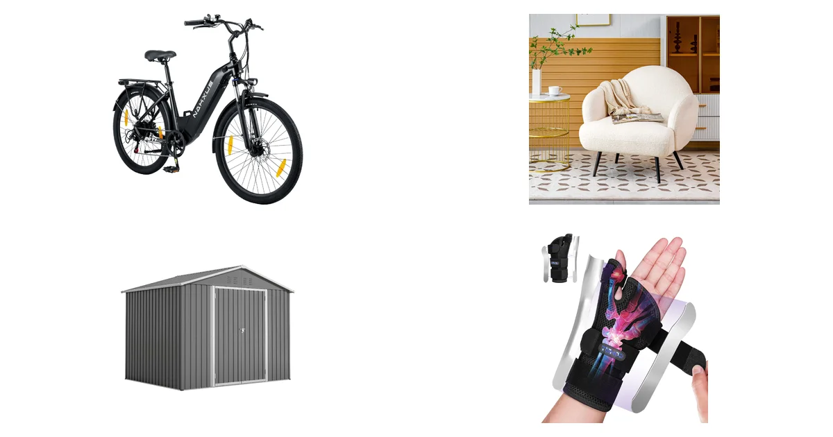 Top-Produkte: nakxus 26T1 Elektrofahrrad 26 Zoll E-Bike am 03.08.2026 Blitzangebot bei