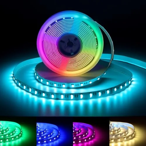 Arotelicht LED Streifen RGBW 4 in 1 LED Strip 24V 5M LED Band 5050SMD RGBWC RGB+kaltweiss, 300 LEDs LED Licht Streifen Lichtband Leiste Band Beleuchtung Deko Lichter, 60LEDs/M LED stripes