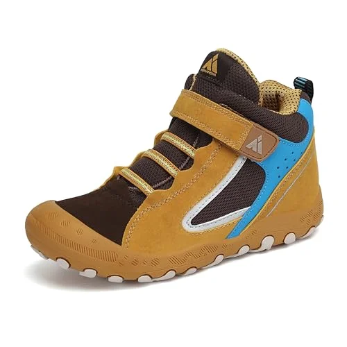 Mishansha Kinder Wanderschuhe Trekking Wanderstiefel Outdoor Trekkingschuhe 24-38 EU | Jungen Outdoor Wanderschuhe, Mädchen Freizeitschuhe, Kinderschuhe