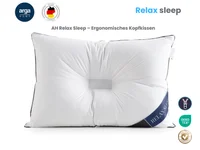 AH Relax Sleep Komfortkissen mit zentraler Kopfmulde – 70x50 cm