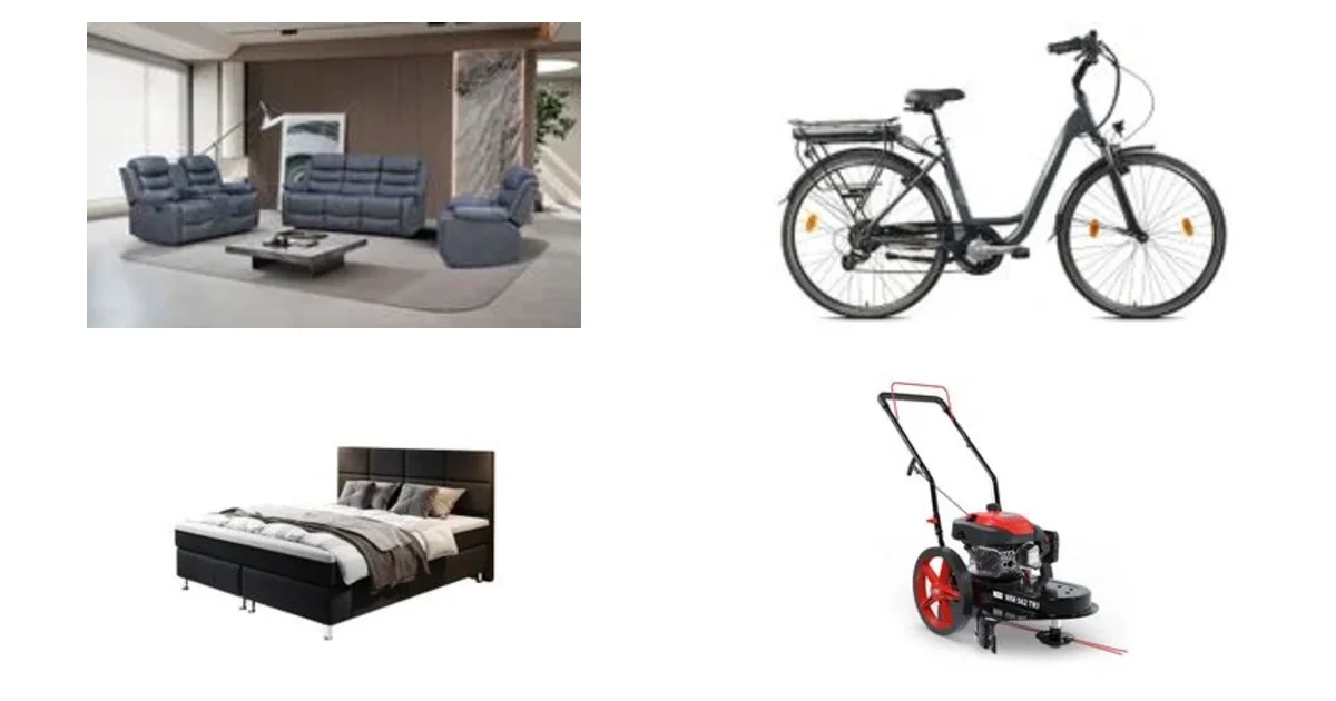 Norma24.de Deals 04.08.2026: Home Cinema Relaxsofa Set 3tlg. und City E-Bike 28