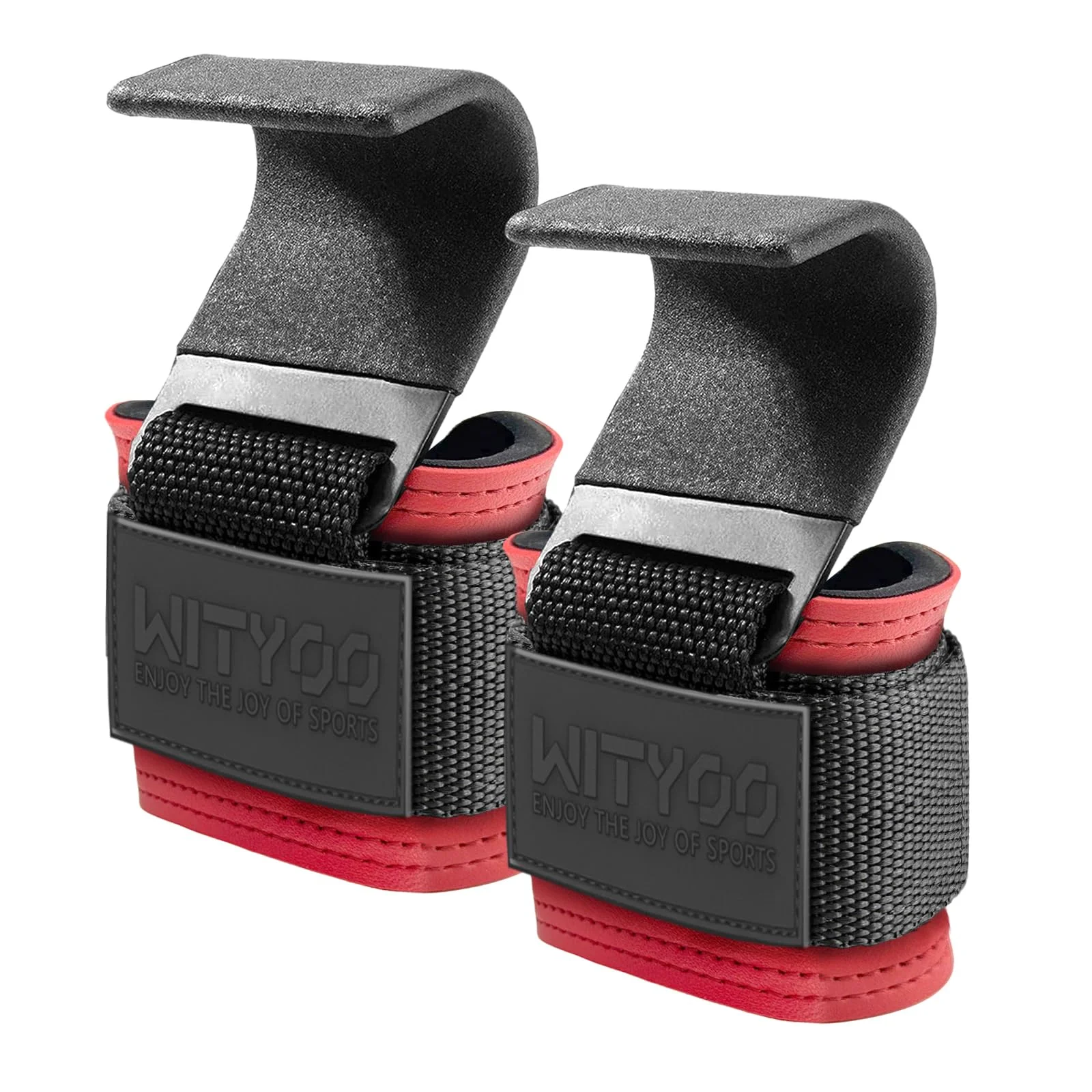 Zughilfen Haken Krafttraining, Fitness Powerlifting Weight Lifting Hook, Lifting Straps für Männer & Frauen, Zughilfe Gym für Kraftdreikampf & Kreuzheben Stütze, Geschenke für Fitnessbegeisterte