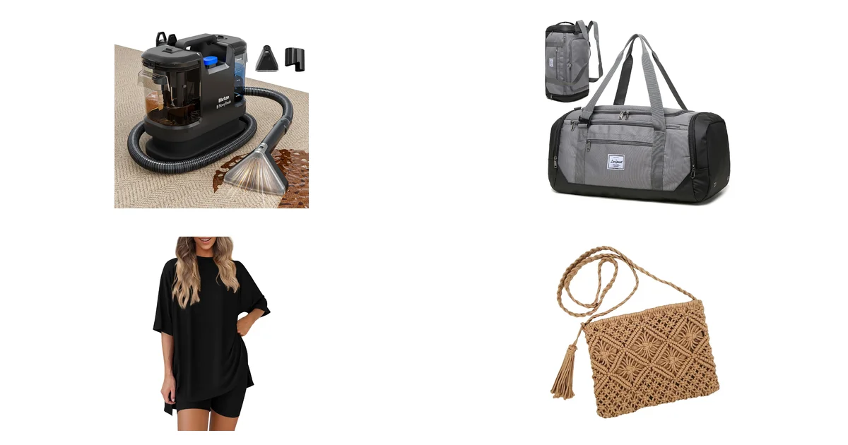 Blutan B Flowyfresh Waschsauger und Laripwit Reisetasche: Blitzangebot 05.08.2026