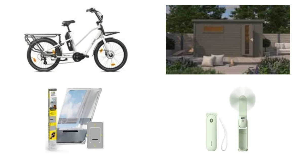 Norma24.de Deals 06.08.2026: Cargo City E-Bike Cargado & Saunahaus Telo 6 terragrau