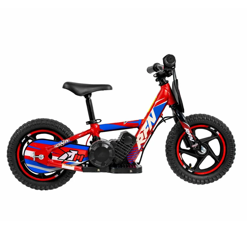 RFN Elektrisches Dirtbike für Kinder, 170 W, elektrisches Laufrad mit 24 V 5.2 Ah Akku, 30,5 cm Off-Road-R meifen, Leichter Aluminiumrahmen, Elektromotorrad, Alter 3-6 Jahre