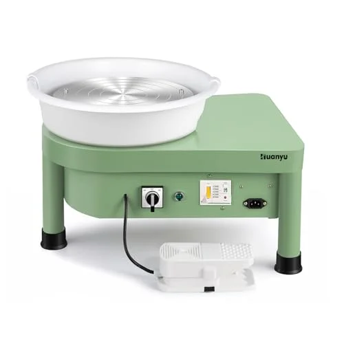 Huanyu 30cm Töpferscheibe mit Fledermaus-System 350W Elektri