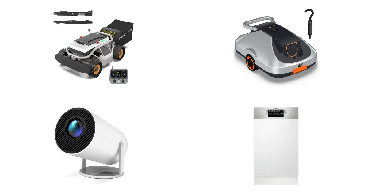 Amazon-Neuheiten 08.08.2026: Mowrator RC S1, Slushie-Maschine 2L und mehr