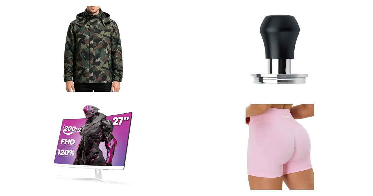 ACCNUO Regenjacke Herren Wasserdicht Atmungsaktiv Blitzangebot am 10.08.2026 bei Amazon.de