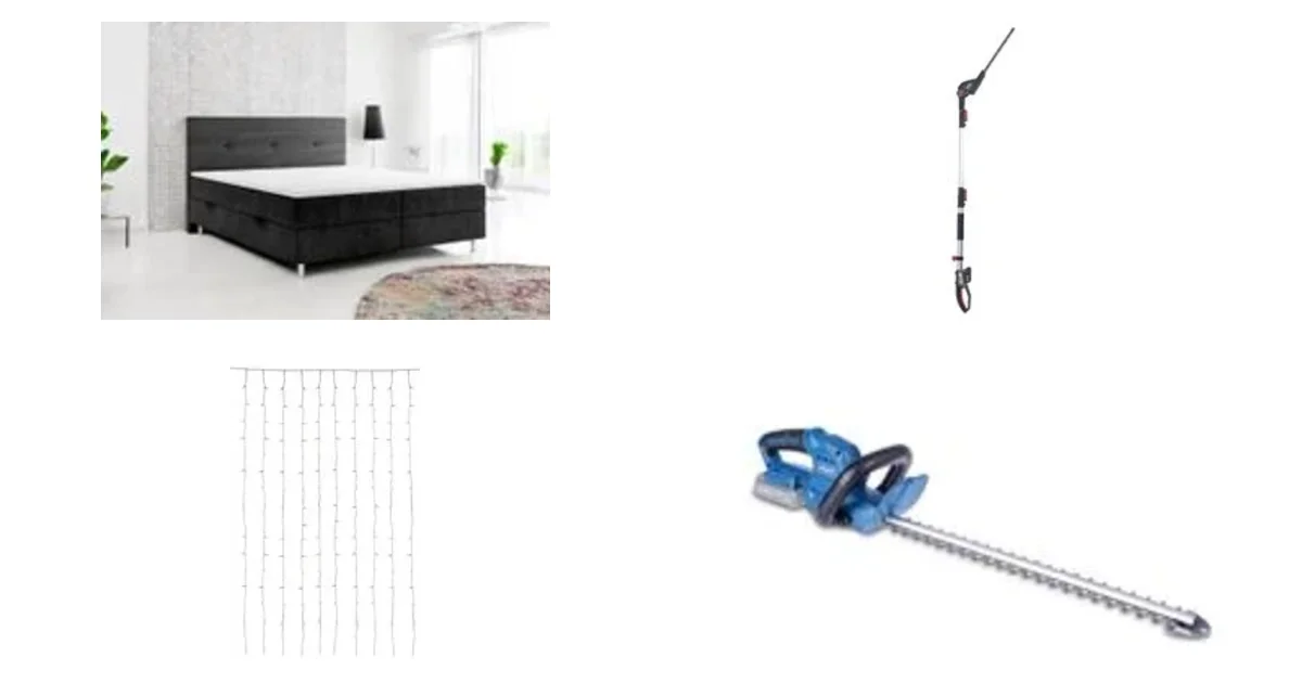Norma24.de Deals 10.08.2026: Boxspringbett Rio mit Bettkasten und Akku-Hochentaster 2 in