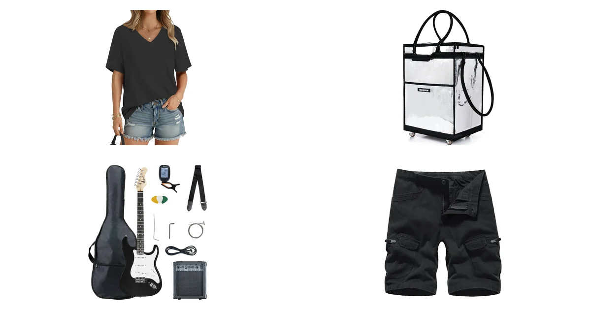 Cuptacc T-Shirt Damen V-Ausschnitt Oversized bei Amazon am 10.08.2026 Ersparnis bis 20€