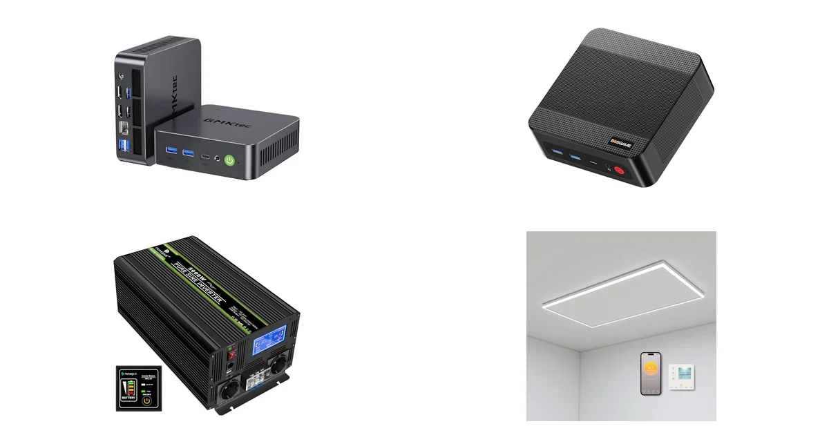 Heißeste Deals des Tages am 10.08.2026: GMKtec Mini PC & BOSGAME P3 Plus Ryzen 7 7840HS