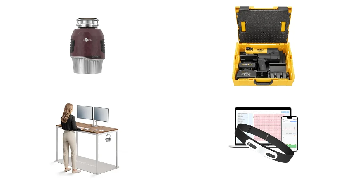 Neu heute: Systemgastronomieausrüstung und Heimwerker bei Amazon am 10.08.2026 mit 37%