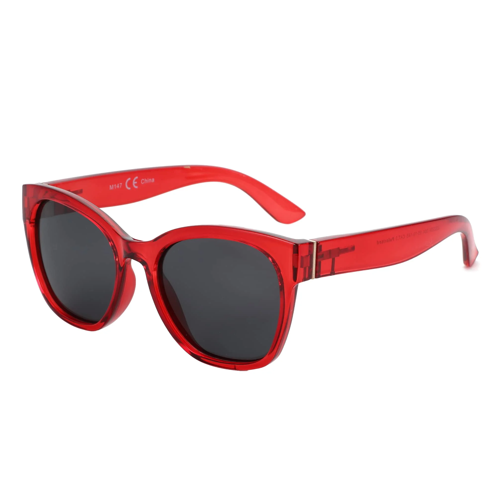 ZENOTTIC Vintage Cat Eye Sonnenbrille für Damen - Polarisiert, Groß, UV400 Schutz, Retro Shades, Designerstil
