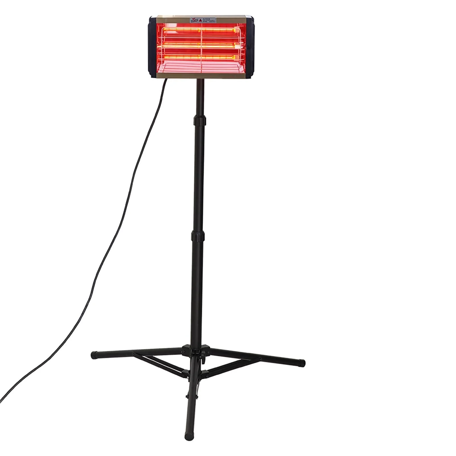 DATOUBOSS 1000W Infrarot Lacktrockner, | mit Halterung, 0-90-Minuten-Timer, 0-100°C Regelung und schneller Aushärtung für Spot-Repair & Lackarbeiten.