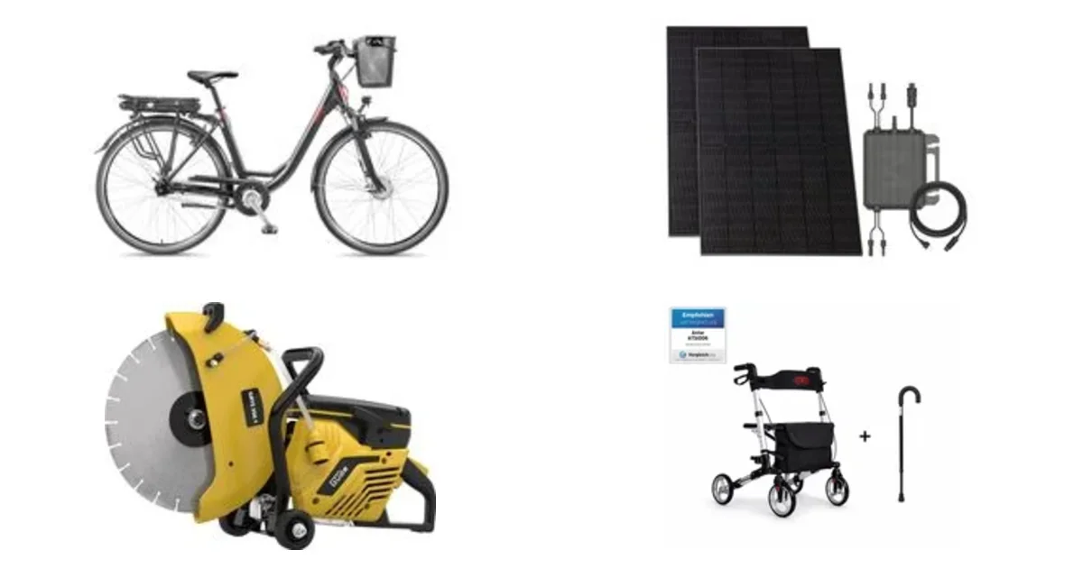 Norma24.de Deals am 11.08.2026: Damen City E-Bike RC657 & VALE Balkonkraftwerk discounted