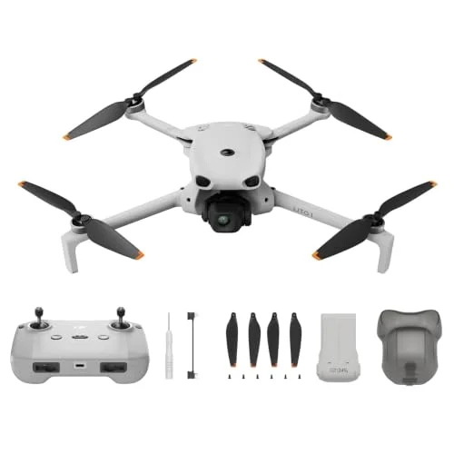 DJI Neo 2 Fly More Combo Bundle (nur Drohne), 3 Akkus 4K Drohne, Start und Landung auf der Handfläche, Gestensteuerung, ActiveTrack, Omnidirektionale Hinderniserkennung (nur Drohne)