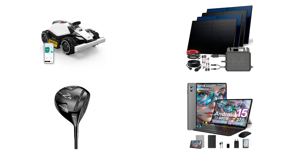 Heißeste Deals des Tages am 12.08.2026: Mammotion Balkonkraftwerk SUNNIVA 38% Rabatt