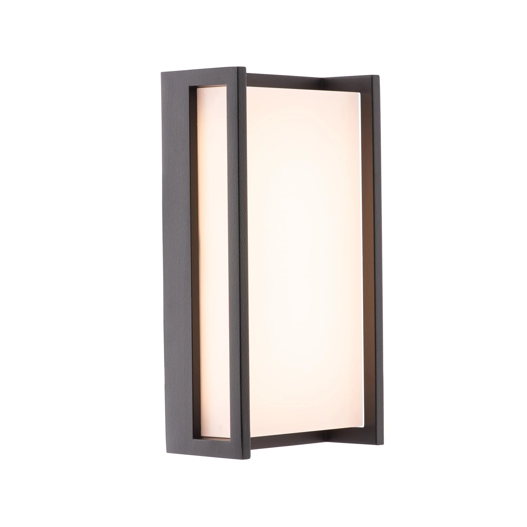 LUTEC LED-Wandleuchten für den Außenbereich, 1100LM 3000K Warmweiß, moderne Aluminium-Wandleuchte für den Außenbereich, wasserdichte Innenwandleuchte für Haustür, Veranda, Hausflur, Garten, dunkelgrau
