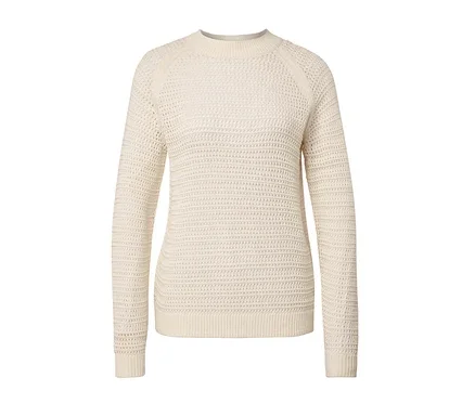Pullover in Pointellestrick