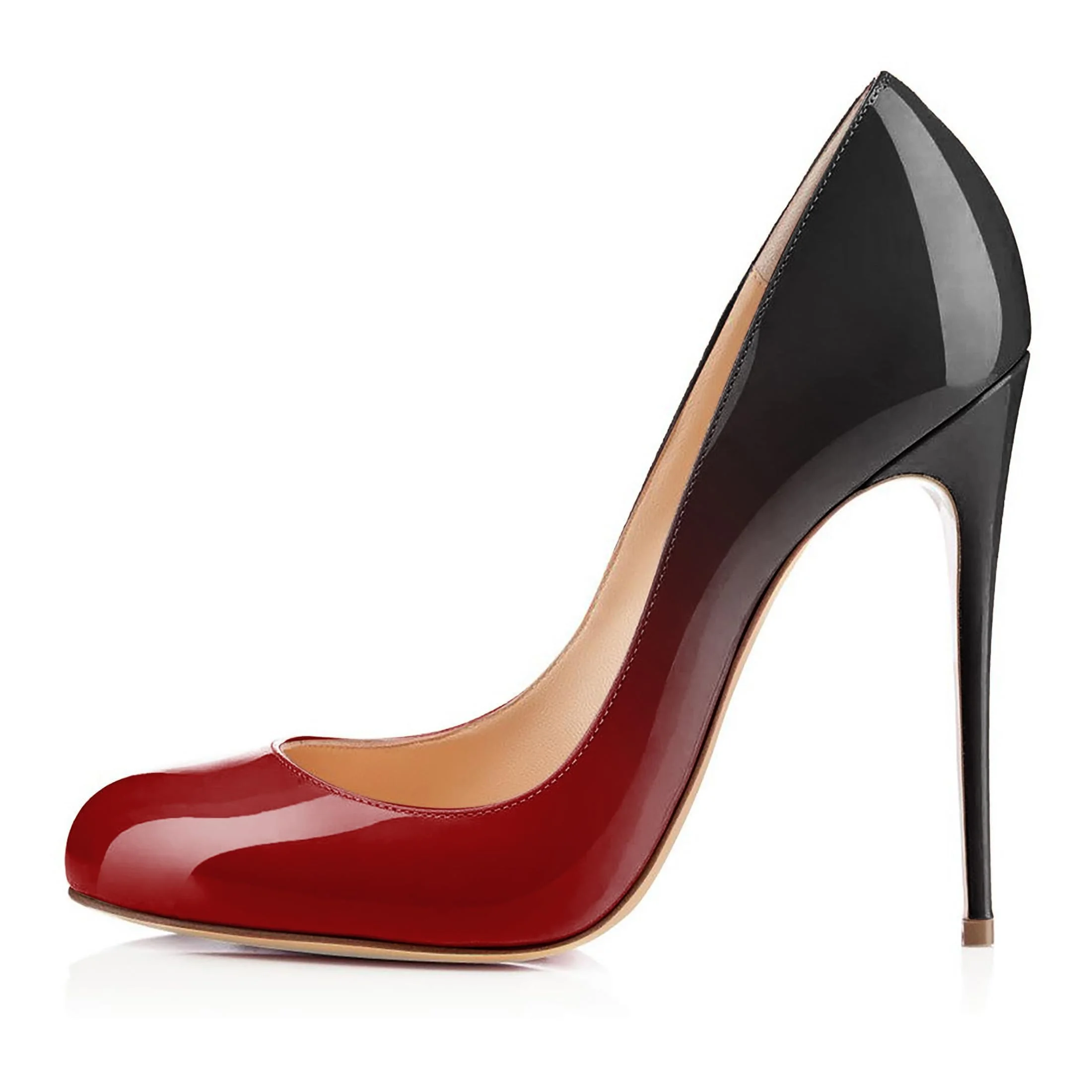 EDEFS Lackpumps Damen Klassisch Elegant mit 12 cm Absatz für Büro Events Abendmode und Festliche Anlässe