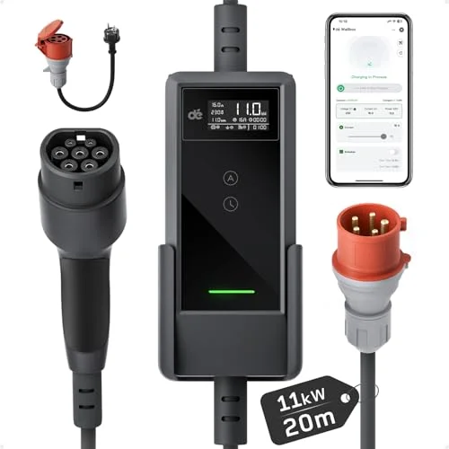 dé de Mobile wallbox 11kw 22kw app