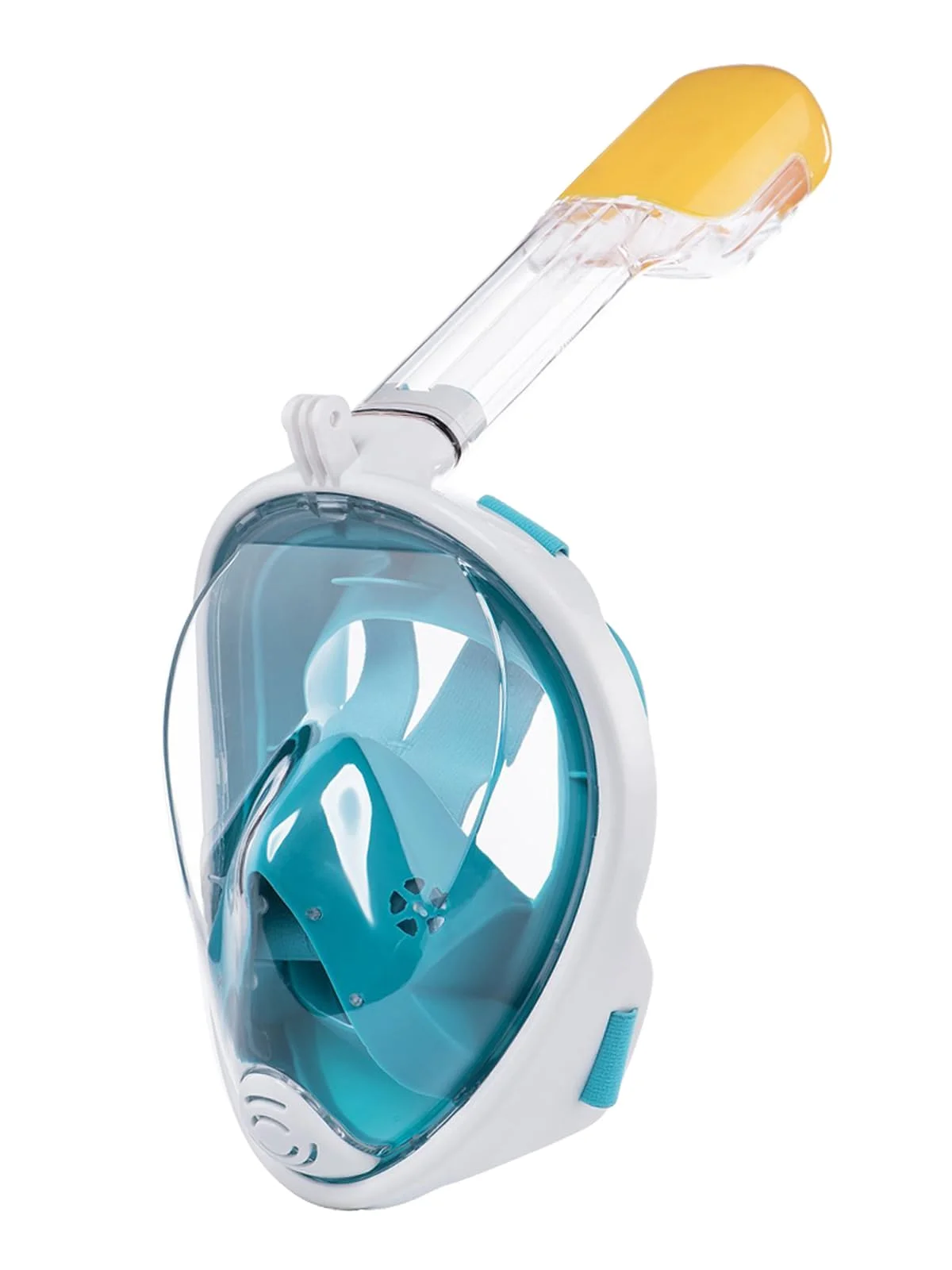 Vitare Schnorchelmaske für Erwachsene und Kinder, Tauchmaske Vollgesichtsmaske, 180° Panorama Taucherbrille mit Schnorchel, Schnorchelset mit Kamera Clip, Antibeschlag Tauchmaske Ganzes Gesicht