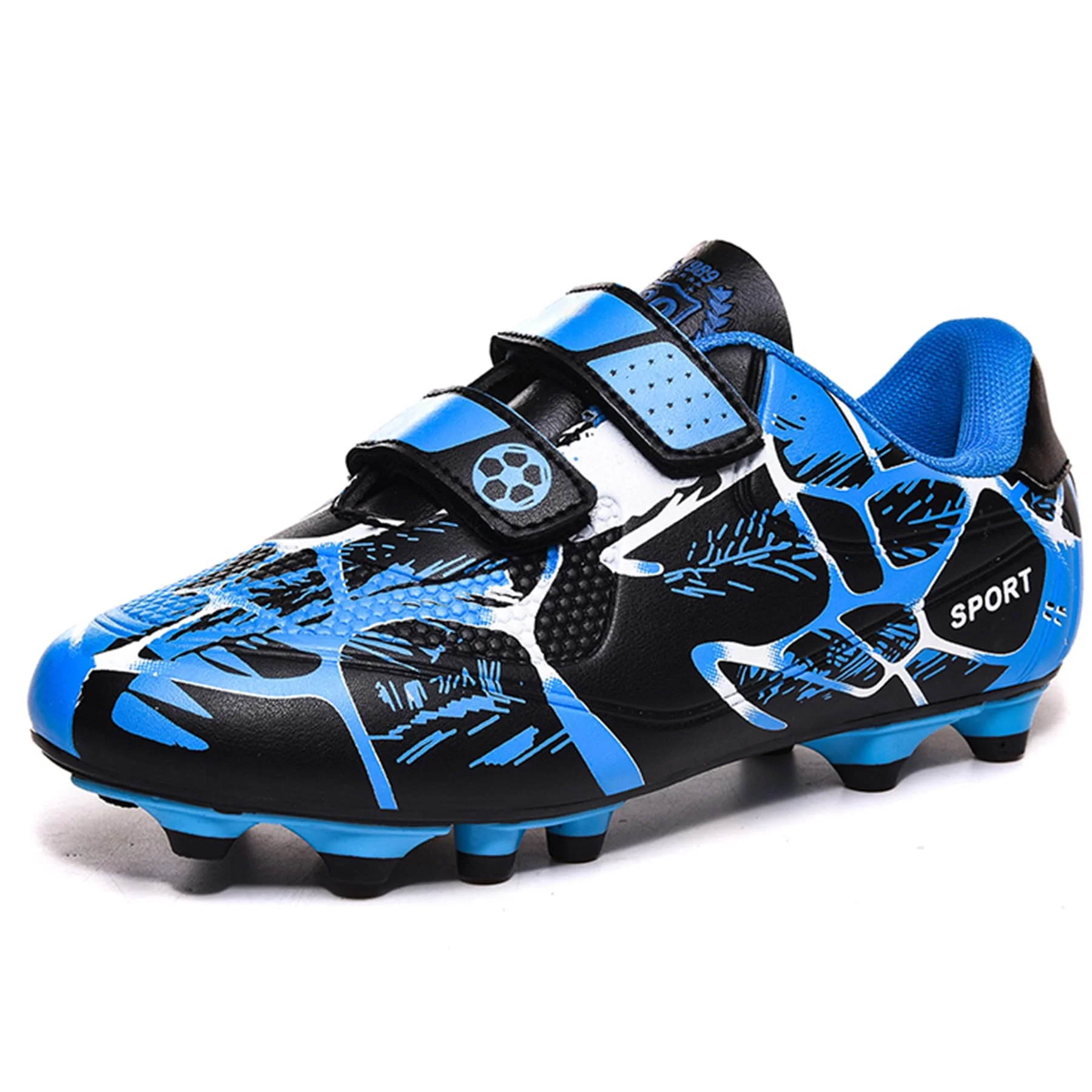 BAODLE Kinder Fußballschuhe Jungen FG/AG Outdoor Fussballschuhe Mädchen TF Football Trainingsschuhe Sportschuhe Atmungsaktiv