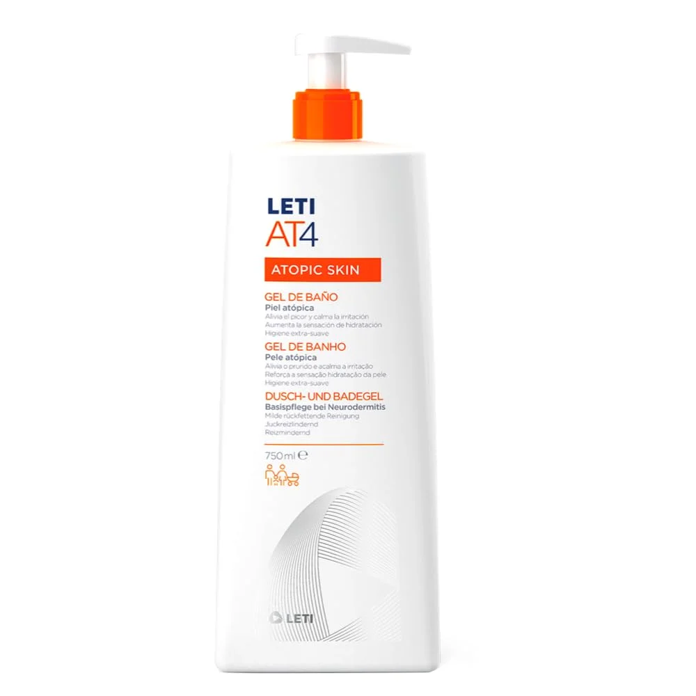 LETI AT-4 Gel de Baño Dermograso 750ML