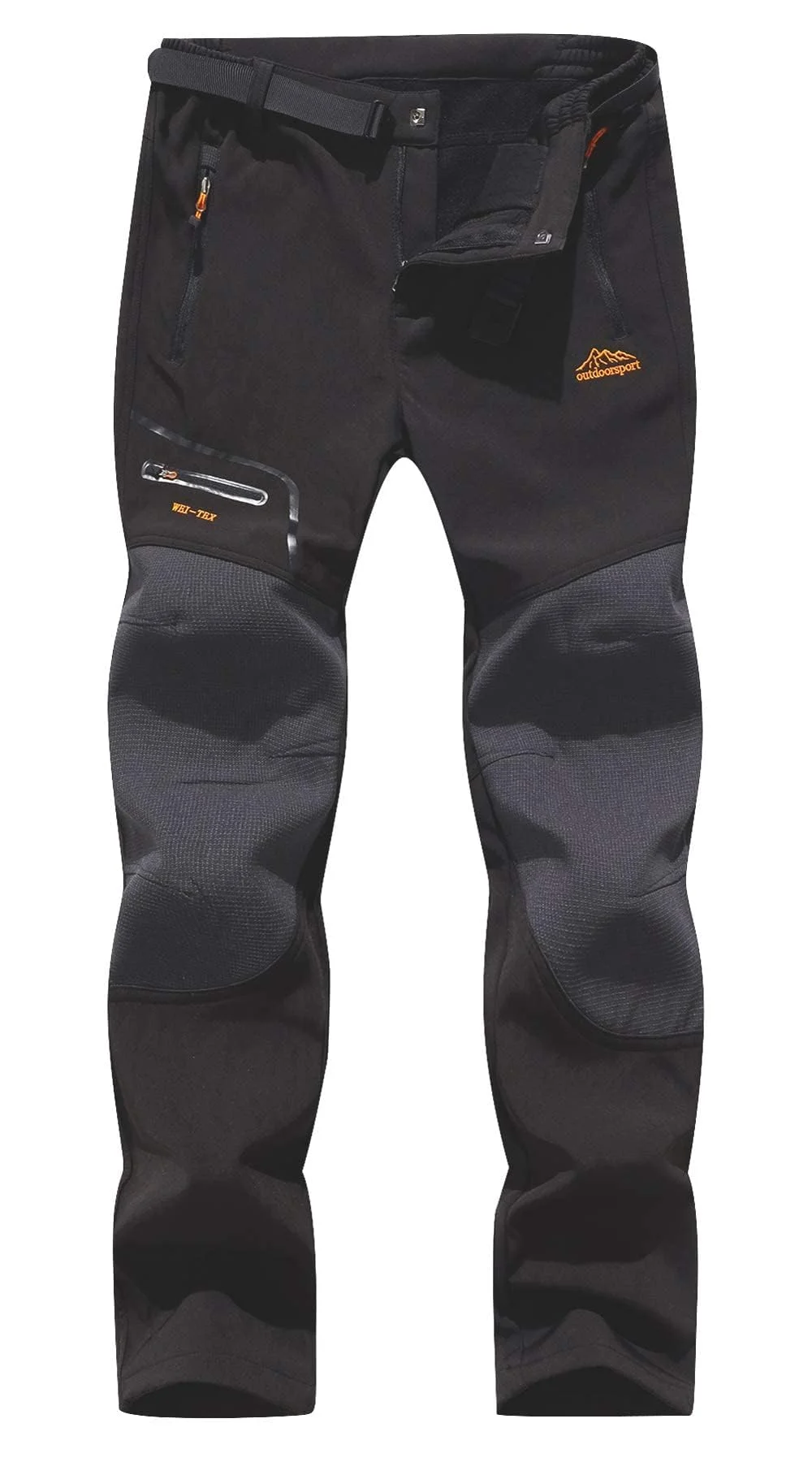 BenBoy Herren Wanderhose Wasserdicht Softshellhose Skihose Outdoorhose | Winddicht Warm Gefüttert Snowboardhose Winter Trekkinghose