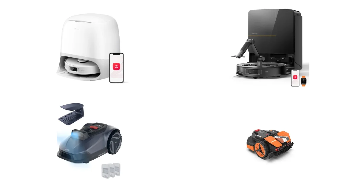 Amazon-Neu heute 24.08.2026: roborock Qrevo Curv S5X Weiß (Generalüberholt) und Saros Z70