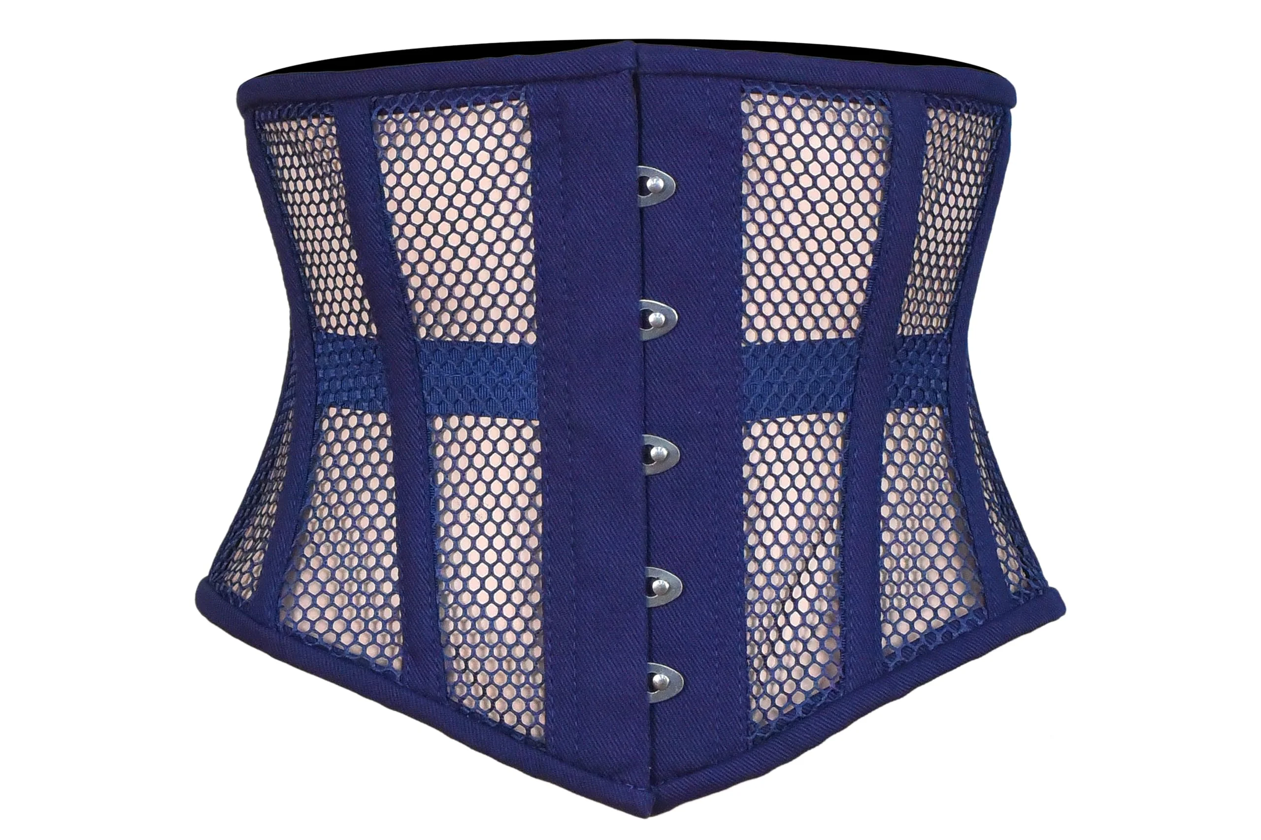Naveed Damen Unterbrust Korsett Waist Trainer Mesh Corset Halloween Mesh Corsage mit starker Schnürung für Taillentraining und Taillenreduktion hochwertiger Shaper stahlverstärkt